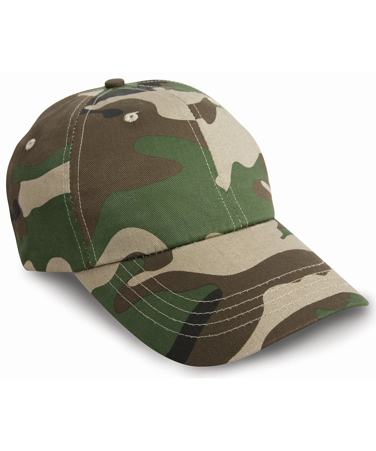 Heavy cotton drill pro-style cap | camo