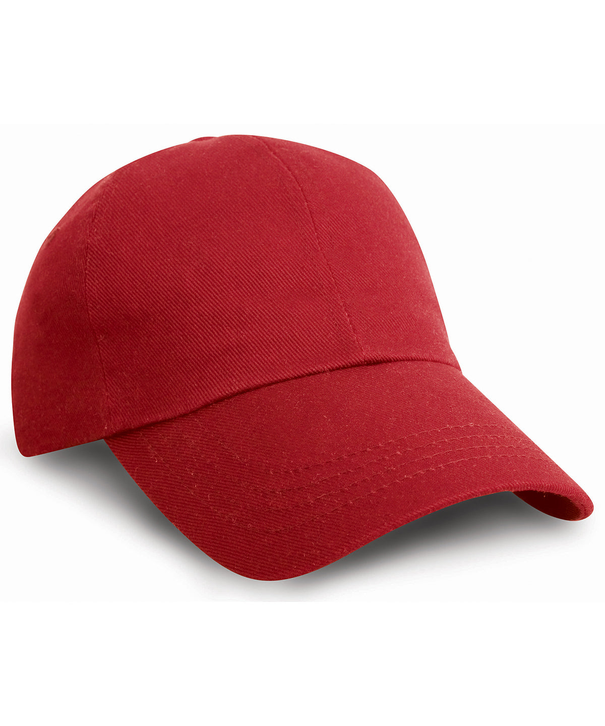 Heavy cotton drill pro-style cap | Red