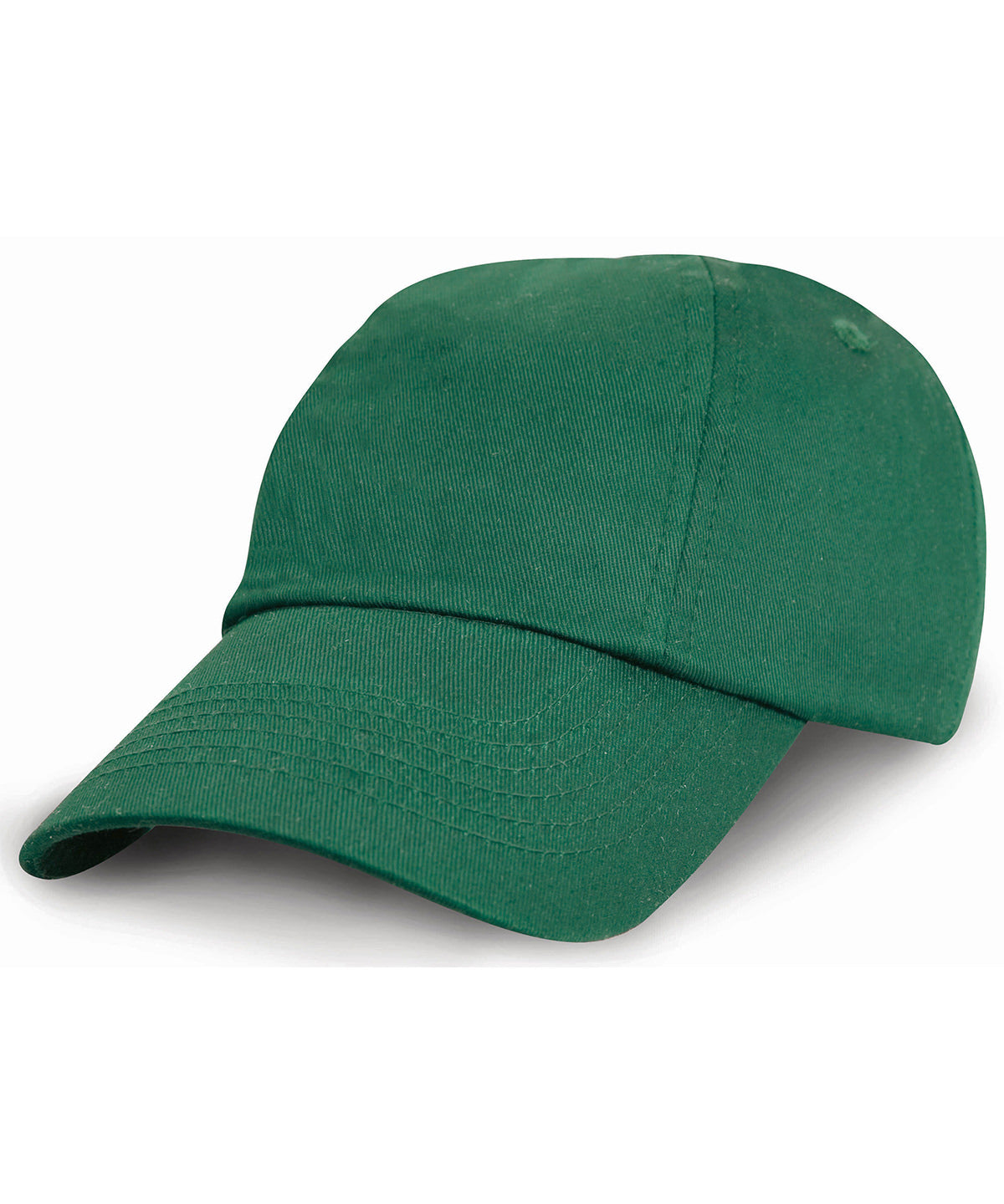 Junior low-profile cotton cap | bottle green
