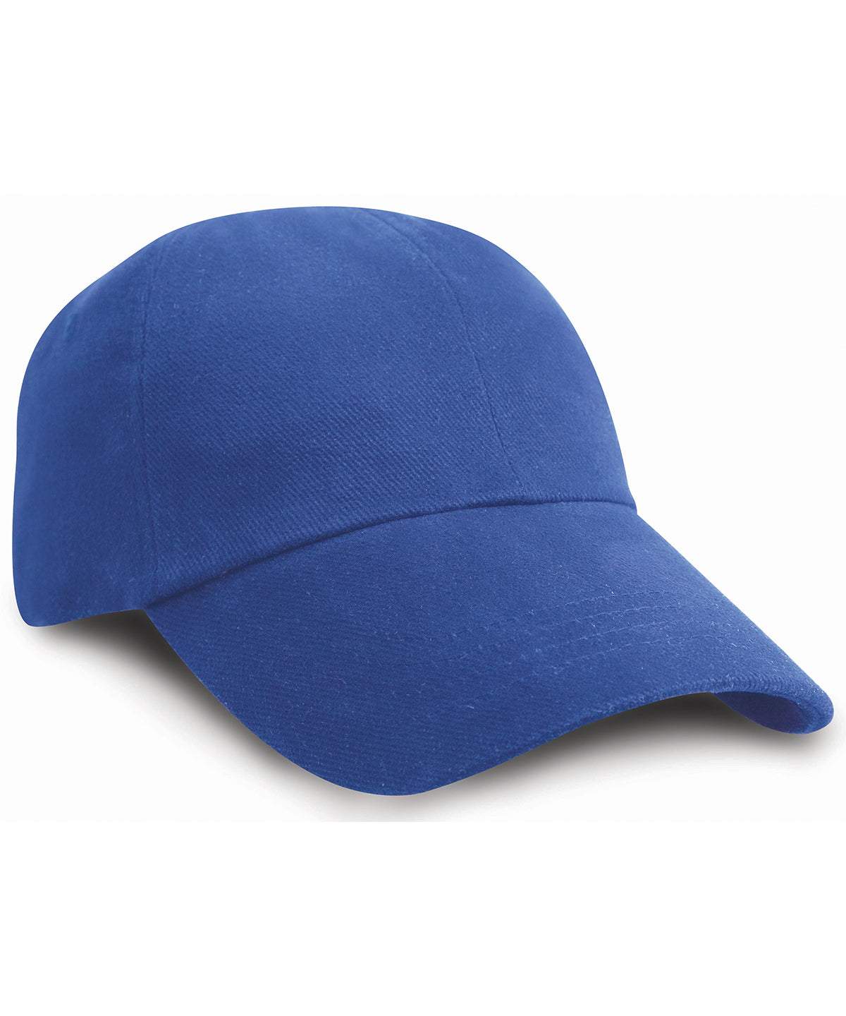 Low-profile heavy brushed cotton cap | royal