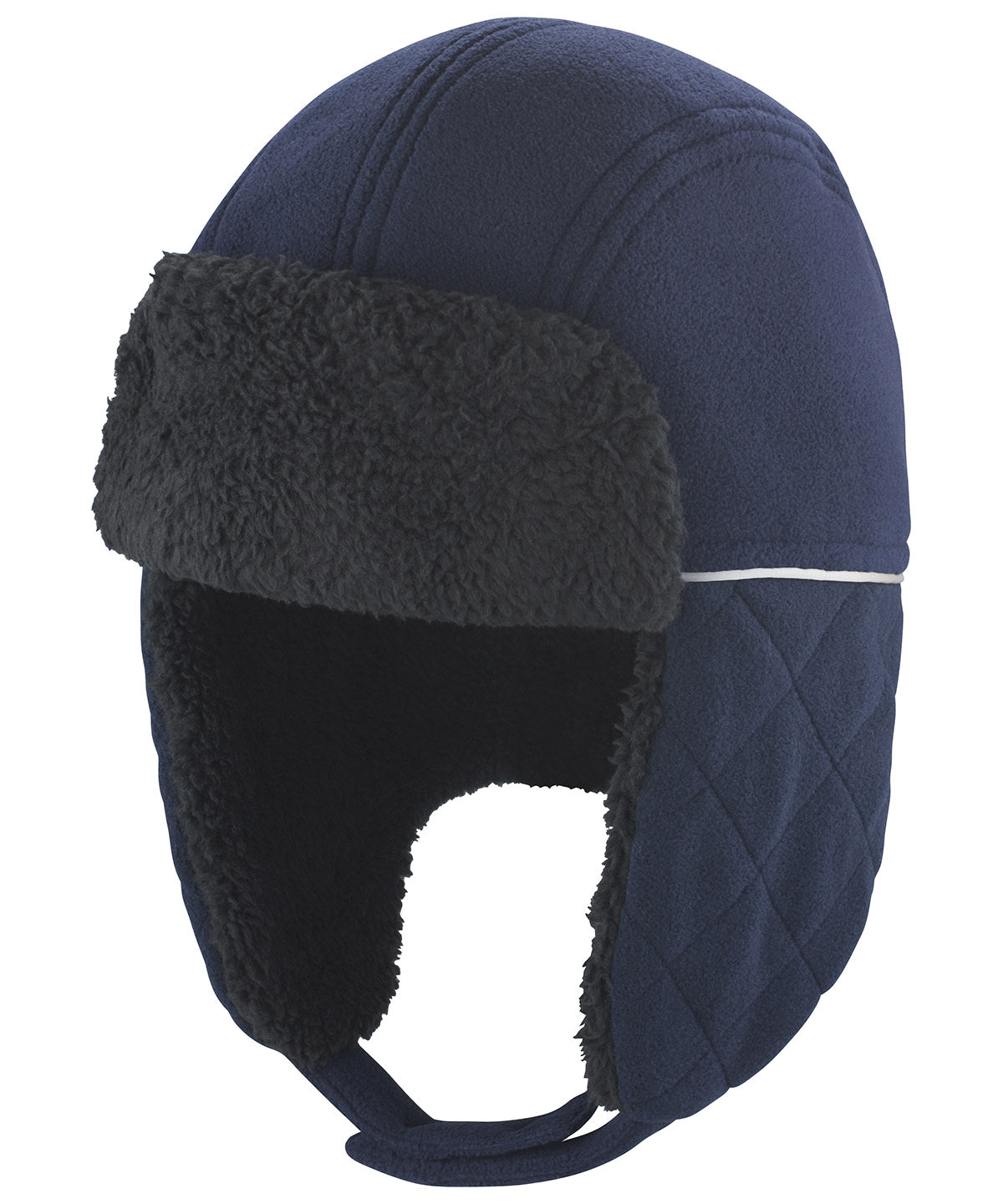 Ocean trapper hat | navy/black