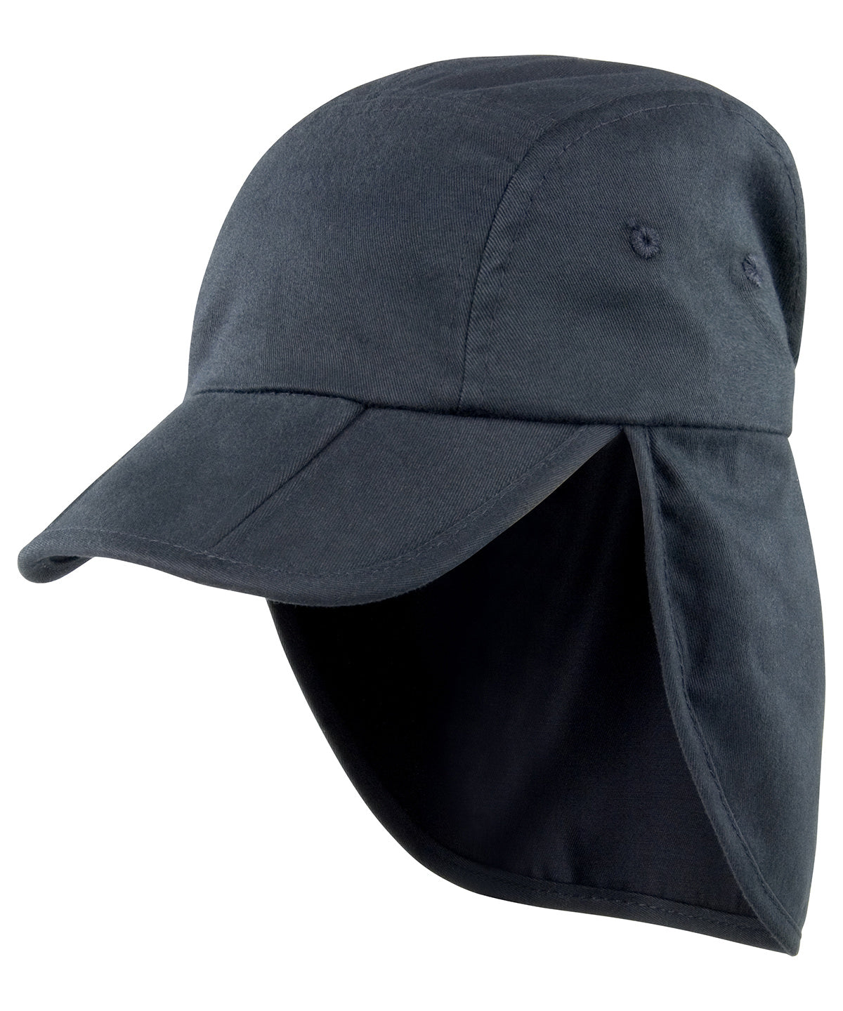 Junior fold-up legionnaires cap | Black