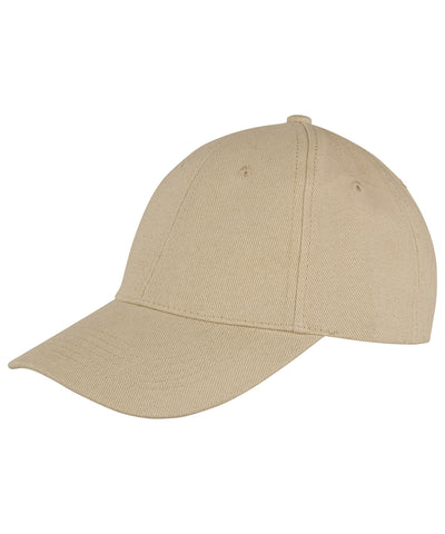 Memphis 6-panel brushed cotton low profile cap | khaki