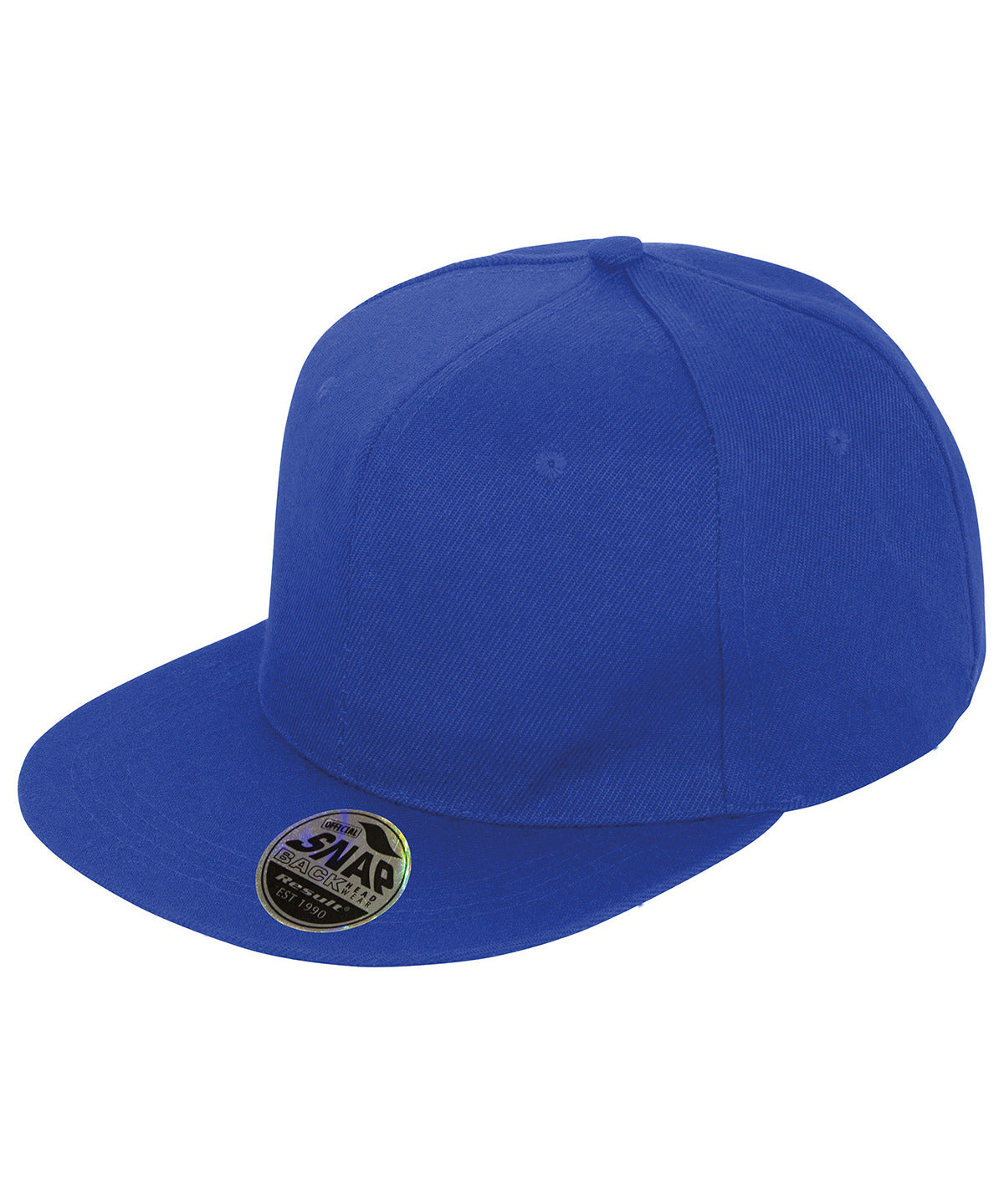 Bronx original flat peak snapback cap | sapphire blue