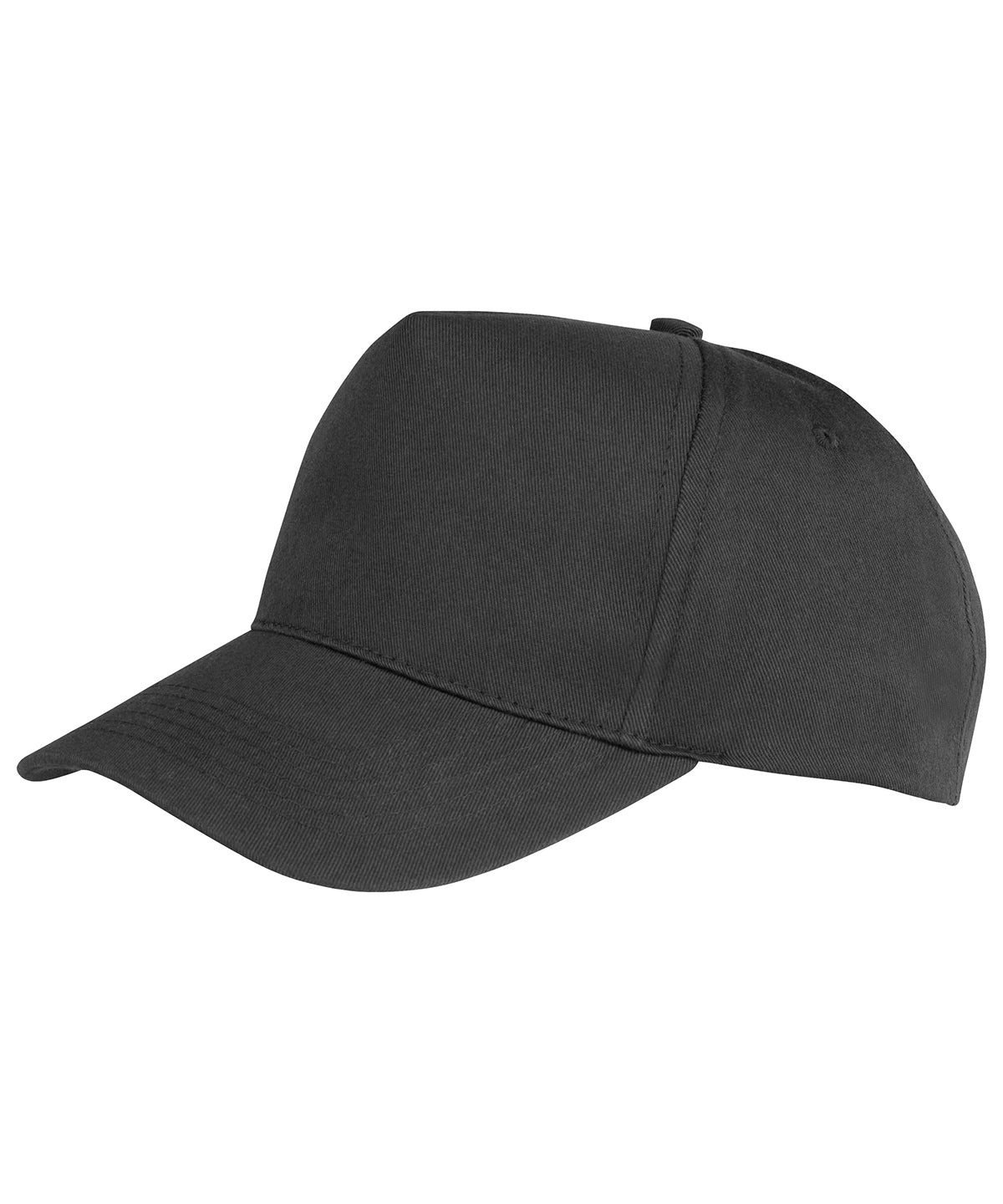 Boston junior 65/35 polycotton cap | black