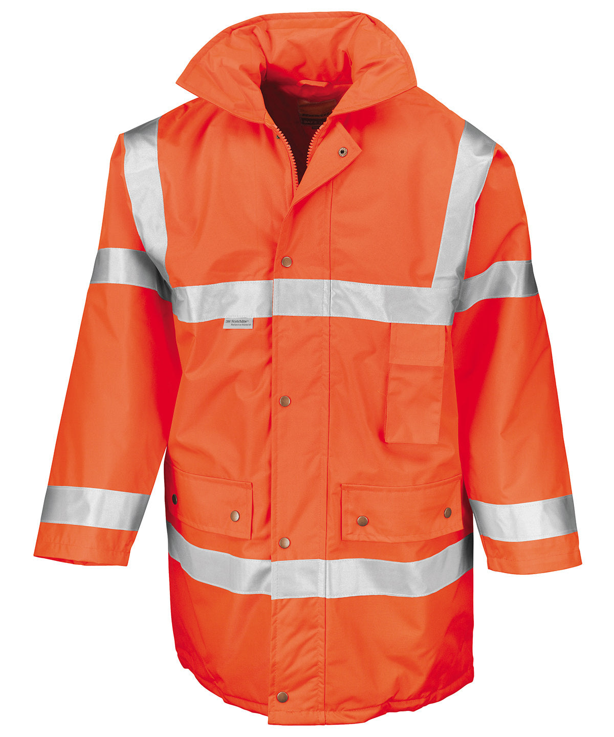 Safety jacket | fluorescent orange