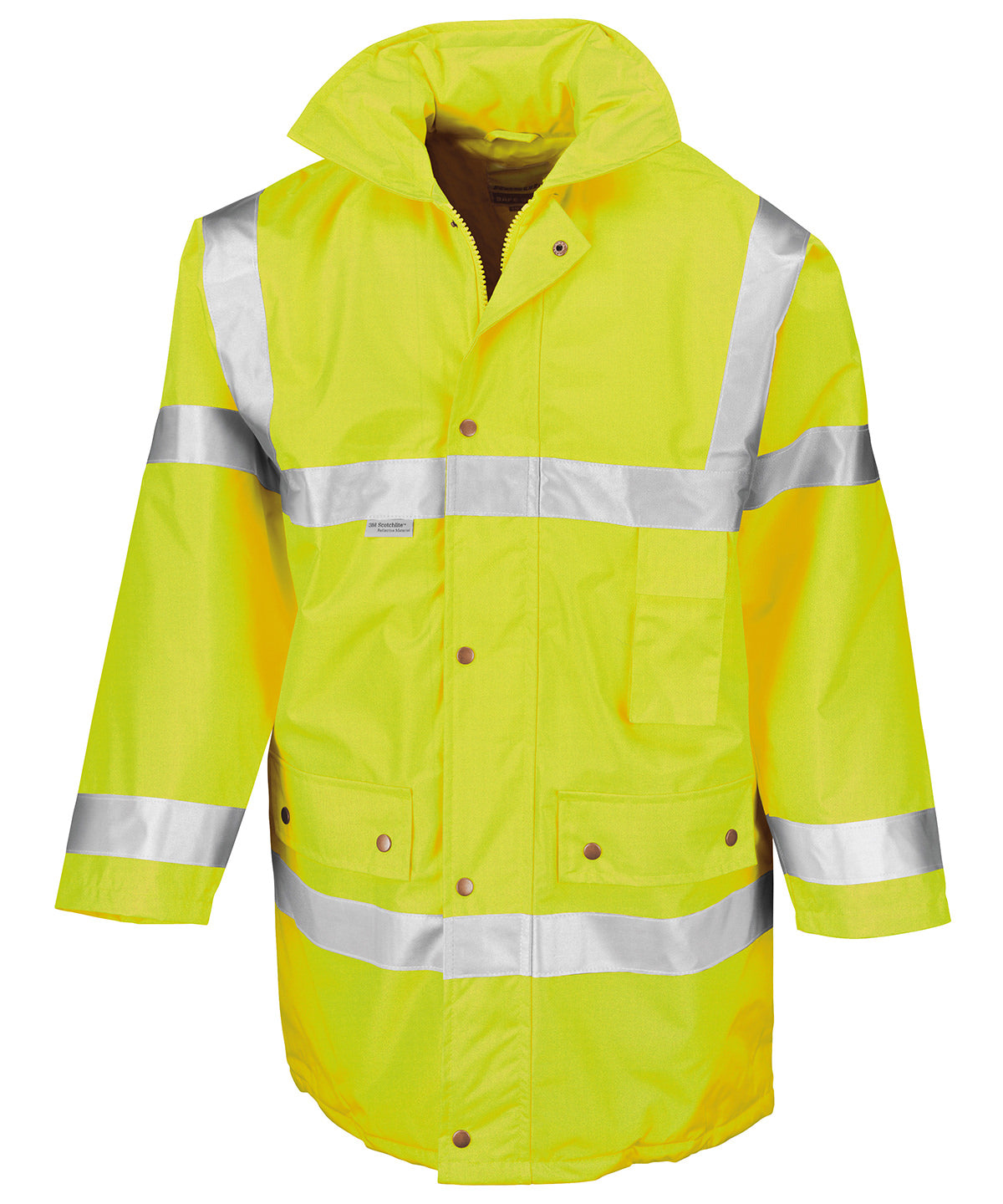 Safety jacket | Fluorescent Yellow