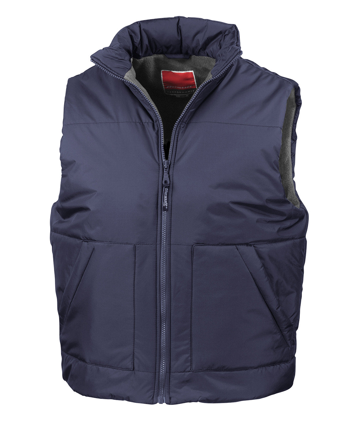 Fleece-lined bodywarmer | navy