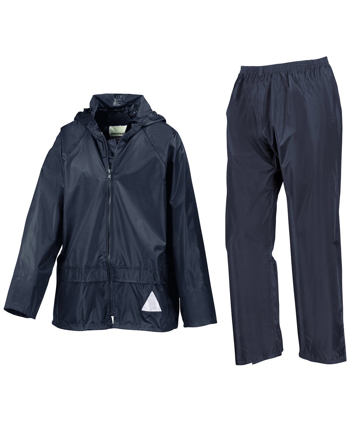 Junior waterproof jacket and trouser set | navy