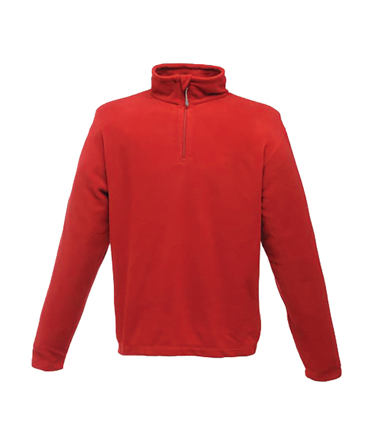 Zip-neck microfleece | classic red