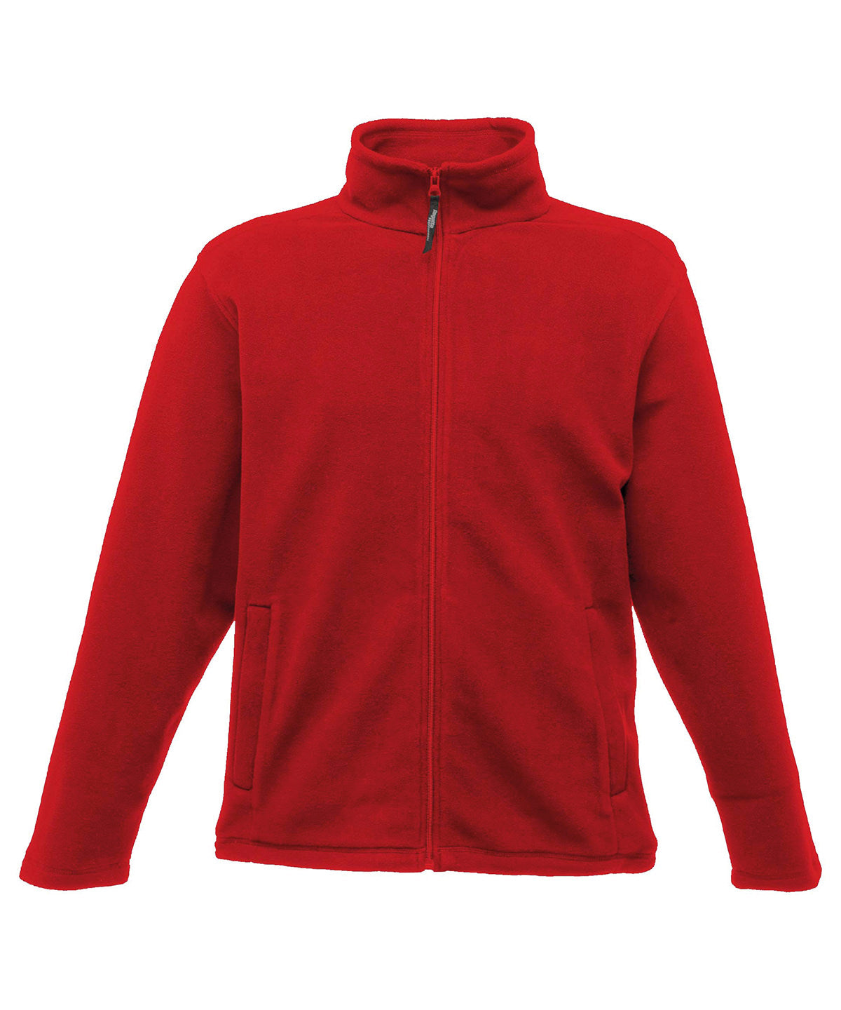 Full-zip microfleece | classic red