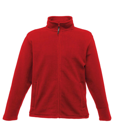 Full-zip microfleece | classic red