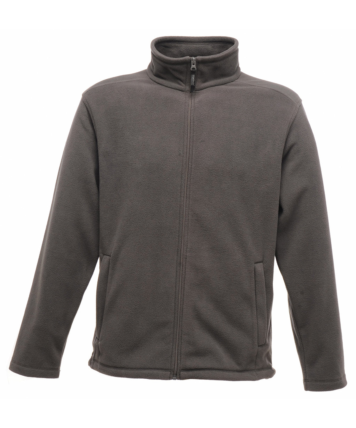 Full-zip microfleece | seal grey