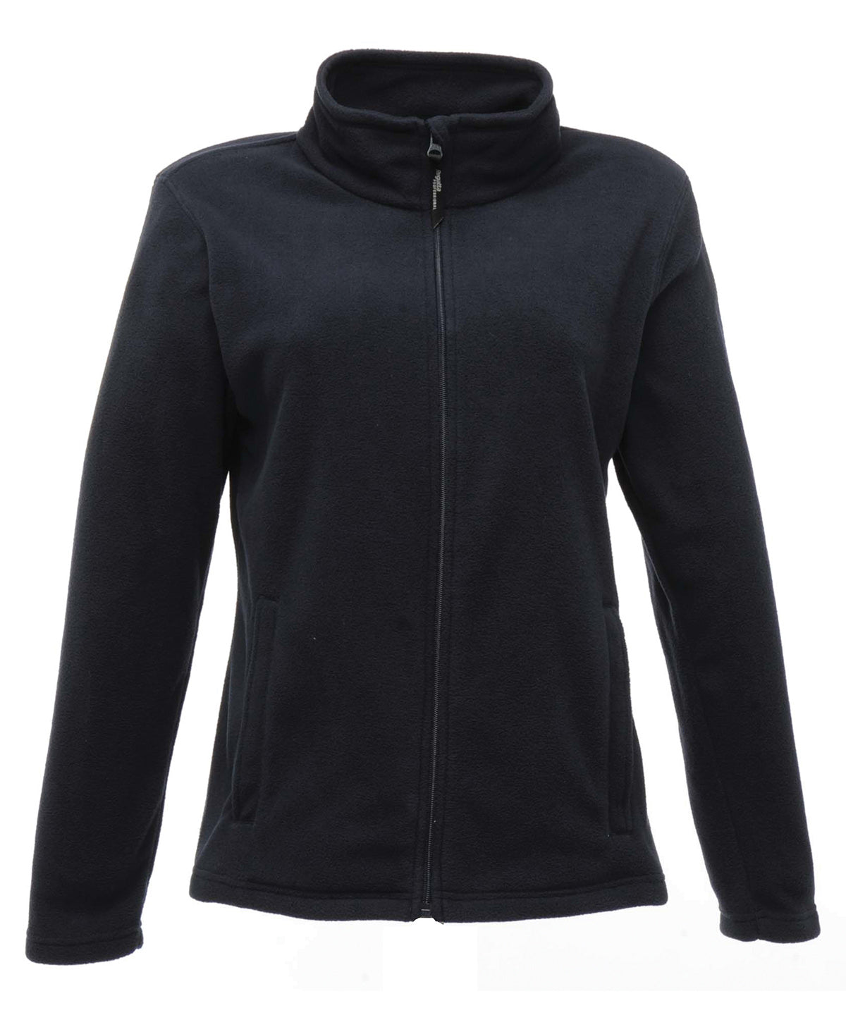 Womens full-zip microfleece | dark navy