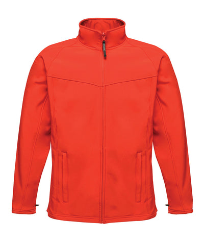 Uproar softshell | classic red/seal grey