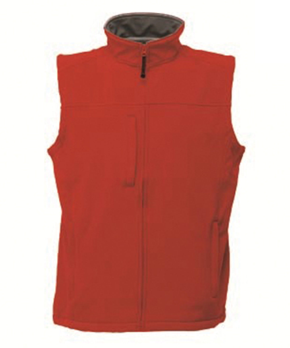 Flux softshell bodywarmer | Classic Red/Seal Grey