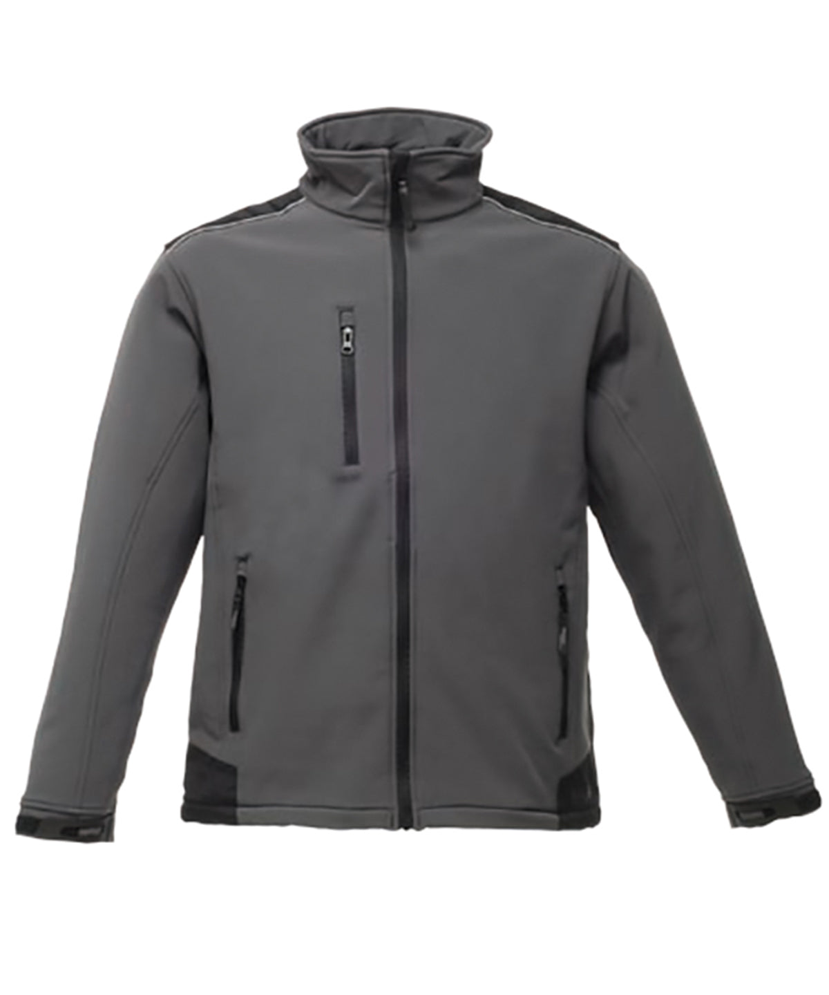 Sandstorm workwear softshell | seal grey/black