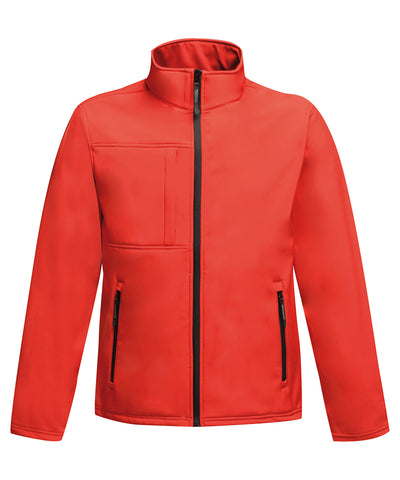 Octagon II printable 3-layer membrane softshell | classic red/black