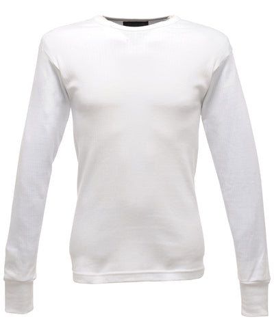 Thermal long sleeve vest | white