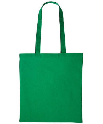 Cotton shopper long handle | bottle green
