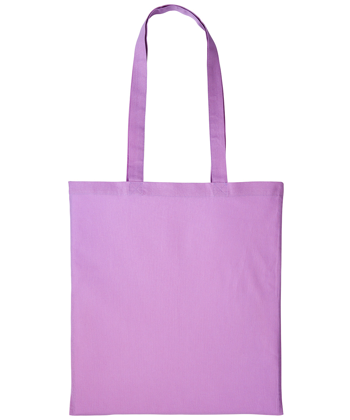 Cotton shopper long handle | lavender