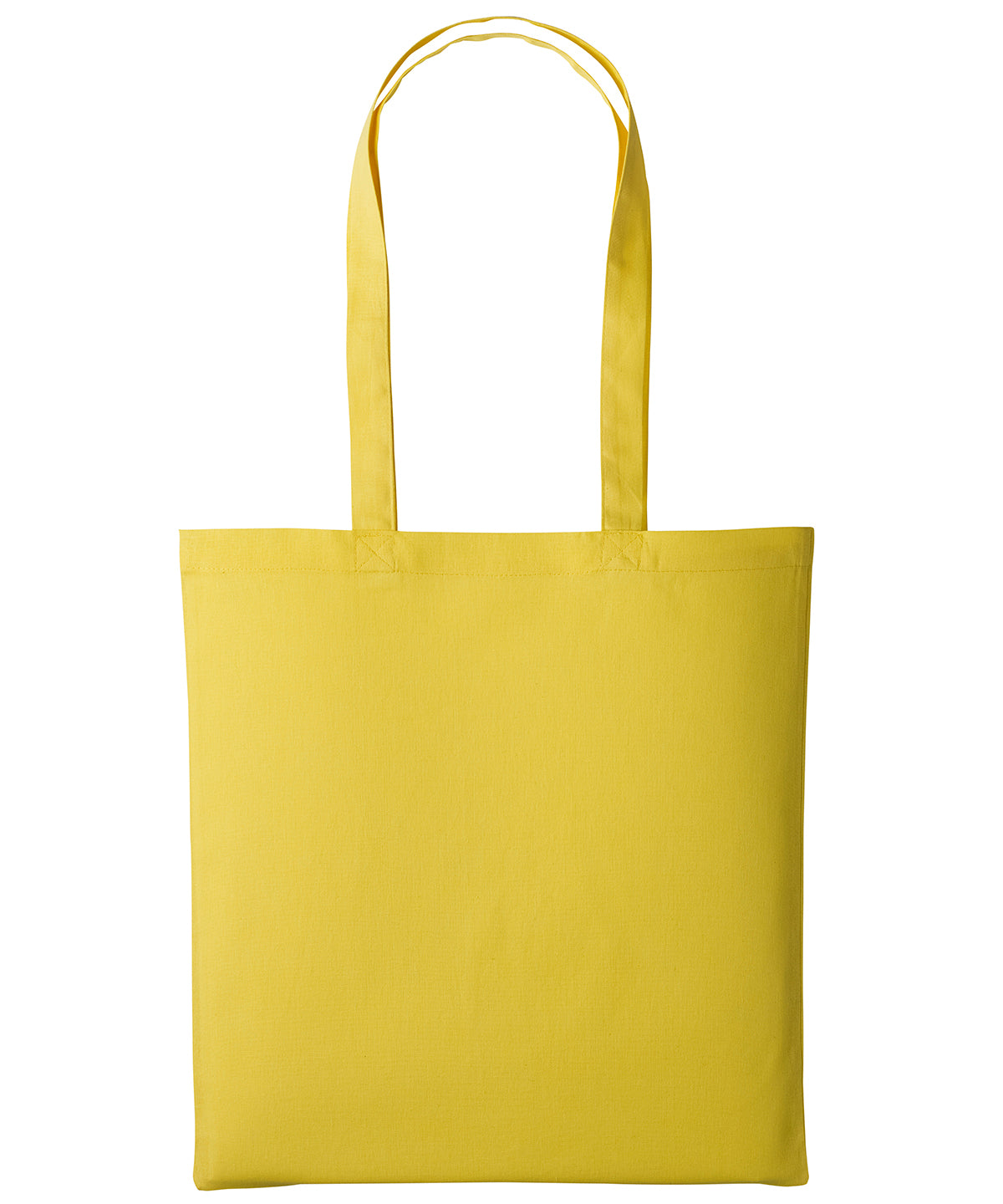 Cotton shopper long handle | lemon