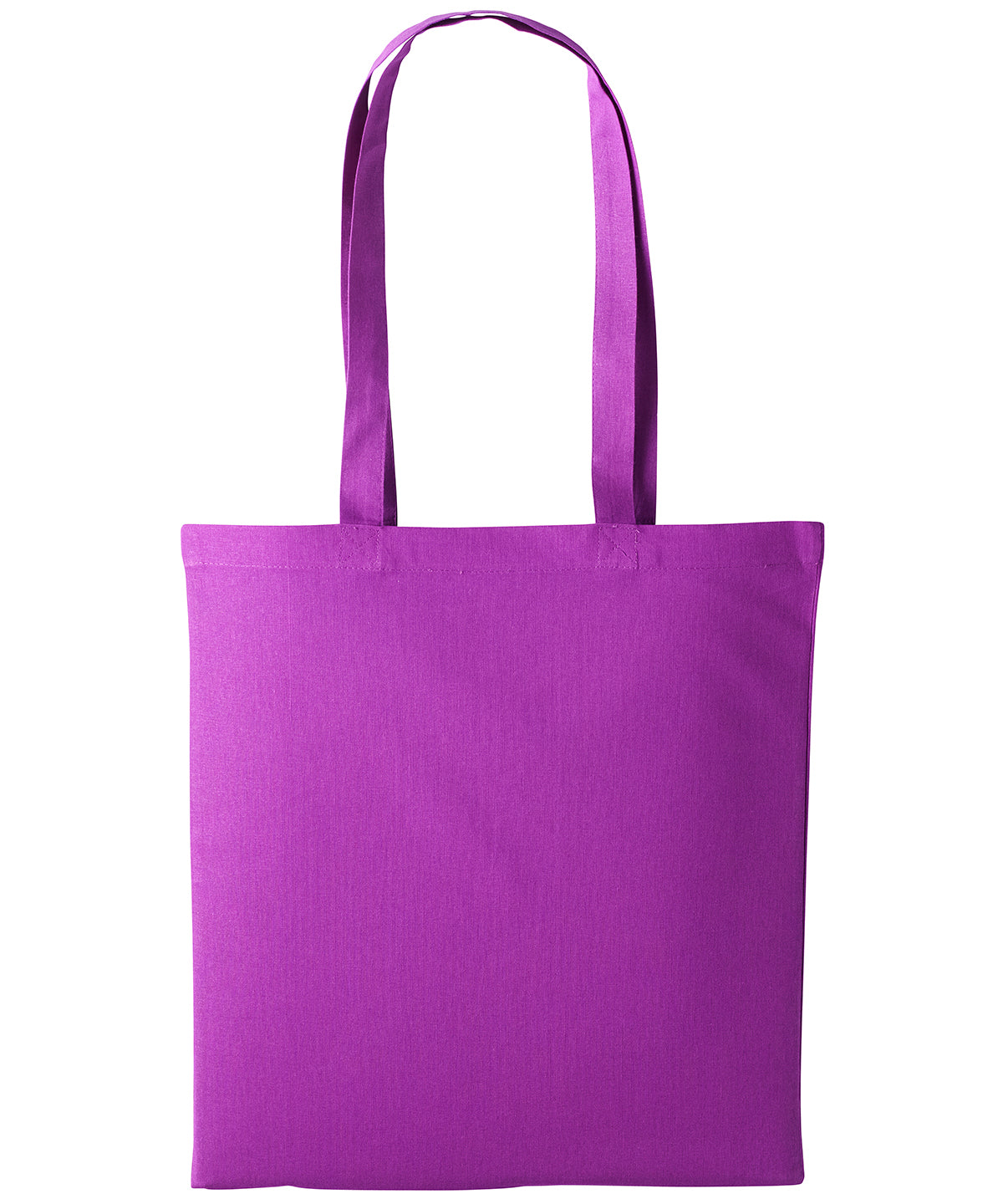 Cotton shopper long handle | magenta