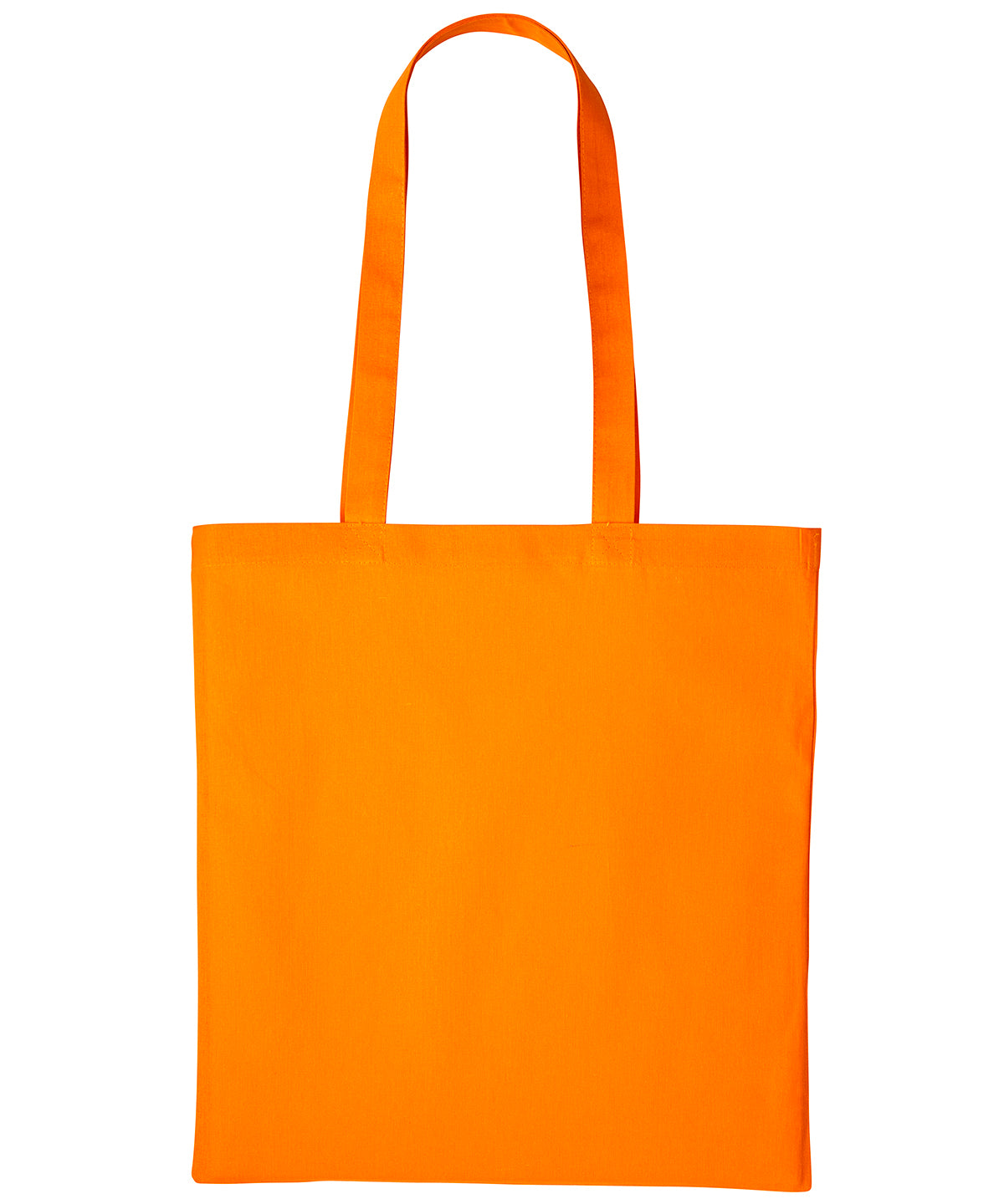 Cotton shopper long handle | orange