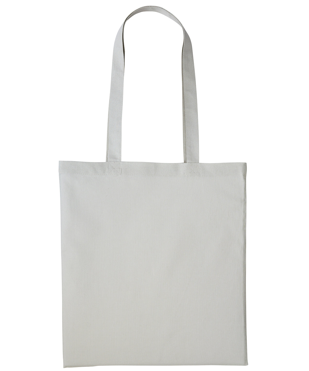 Cotton shopper long handle | pastel grey
