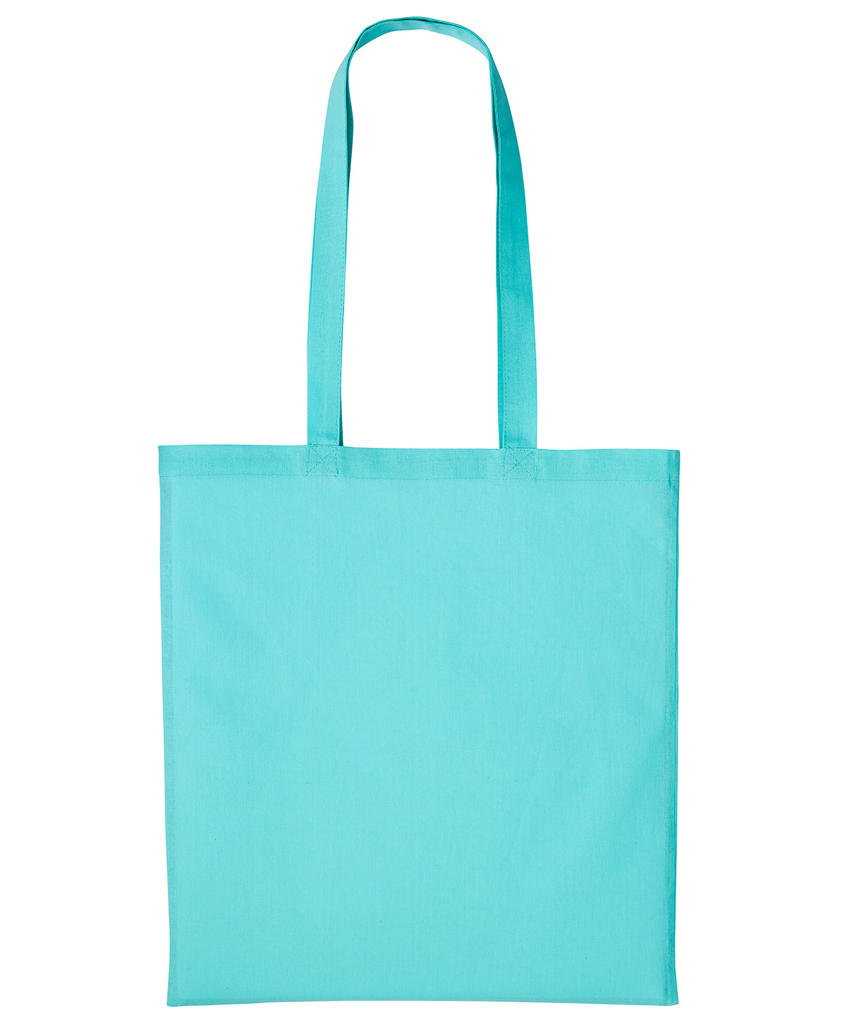 Cotton shopper long handle | peppermint