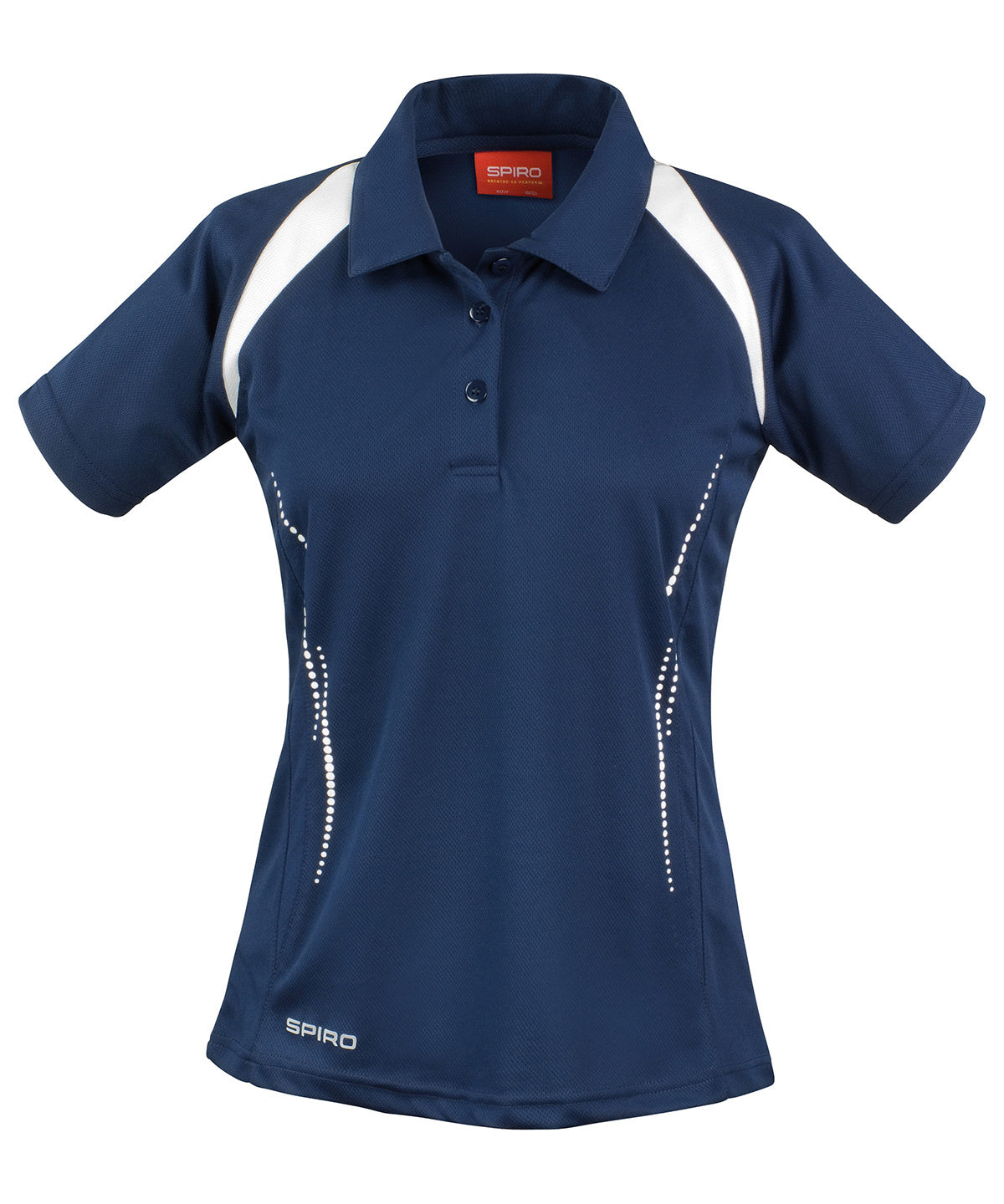 Womens Spiro team spirit polo | navy/white