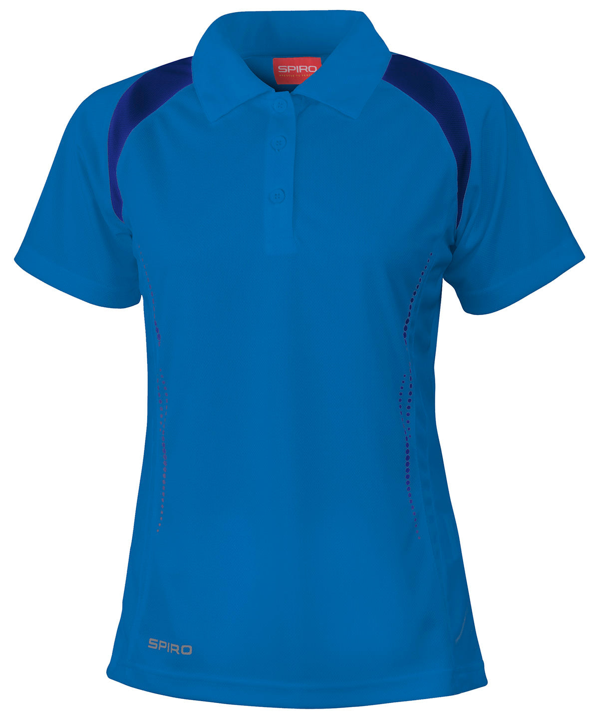 Womens Spiro team spirit polo | royal/navy