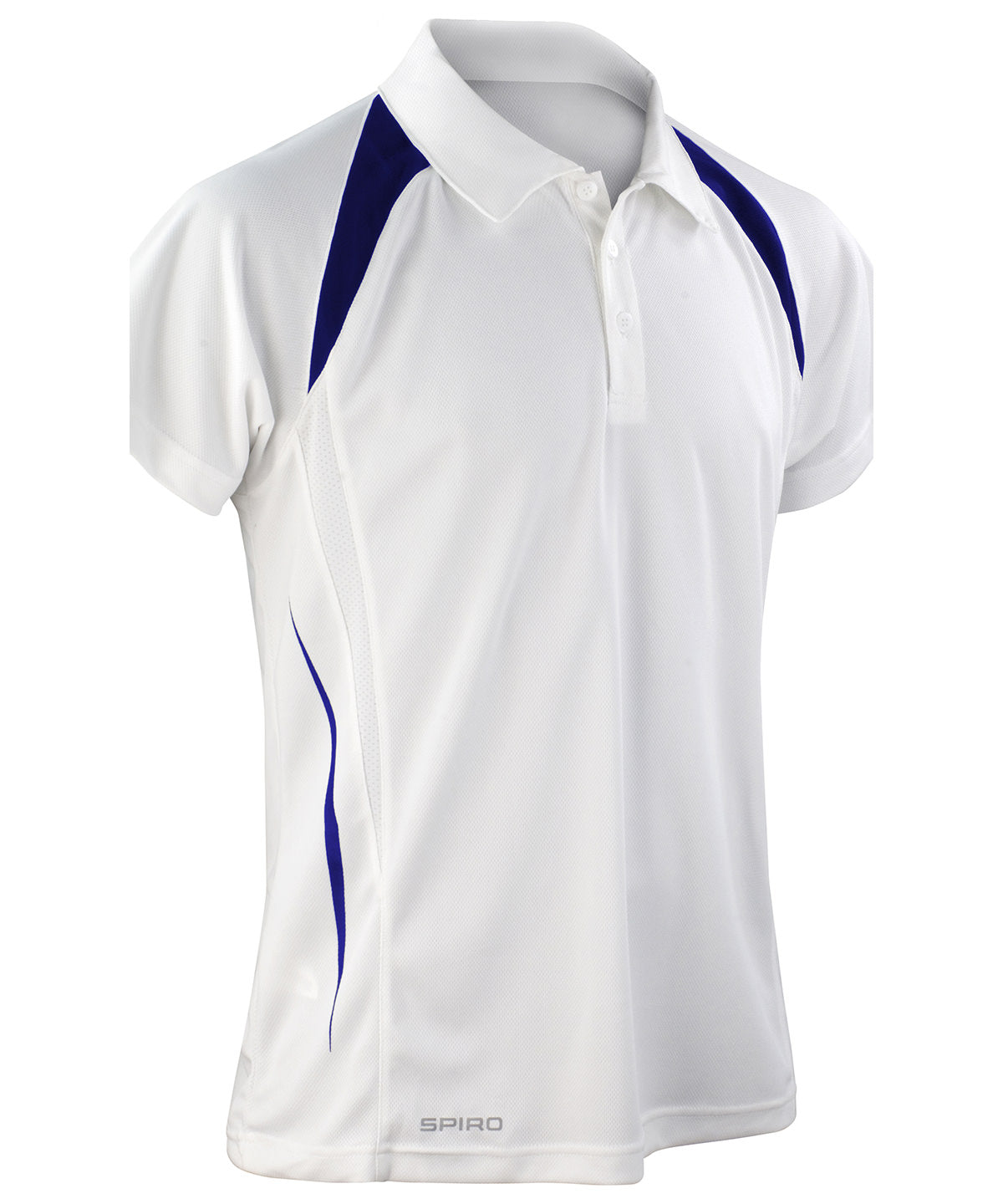 Spiro team spirit polo | white/navy