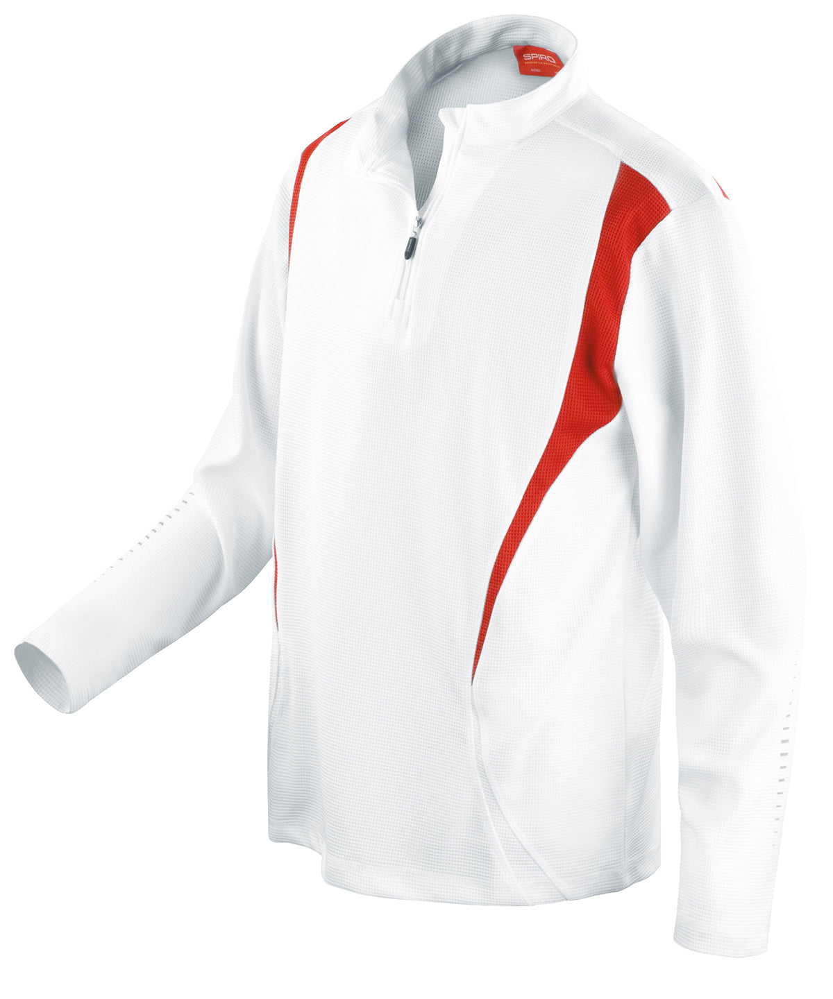 Spiro trial training top | White/Red/White