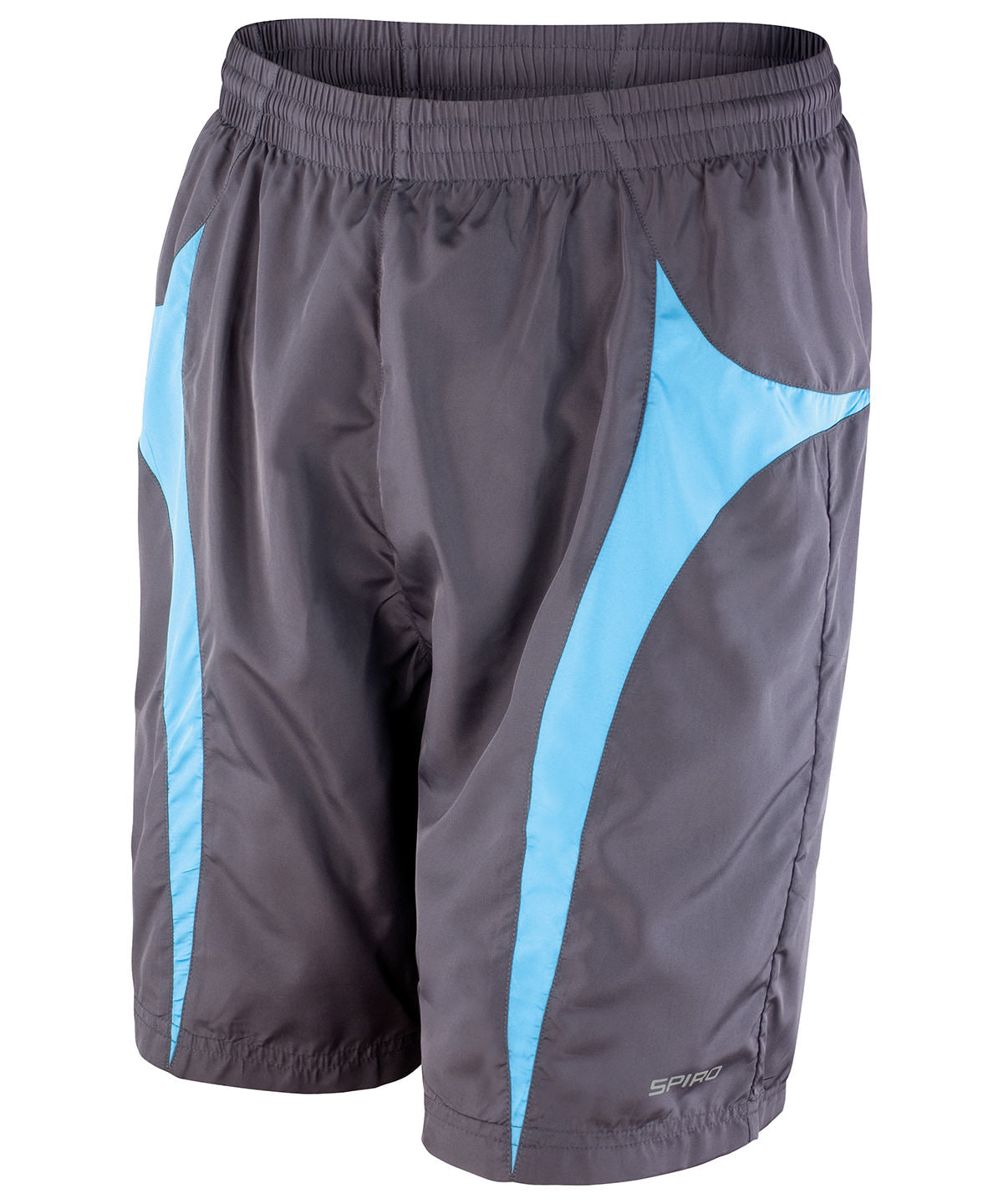 Spiro micro-lite team shorts | Grey/Aqua