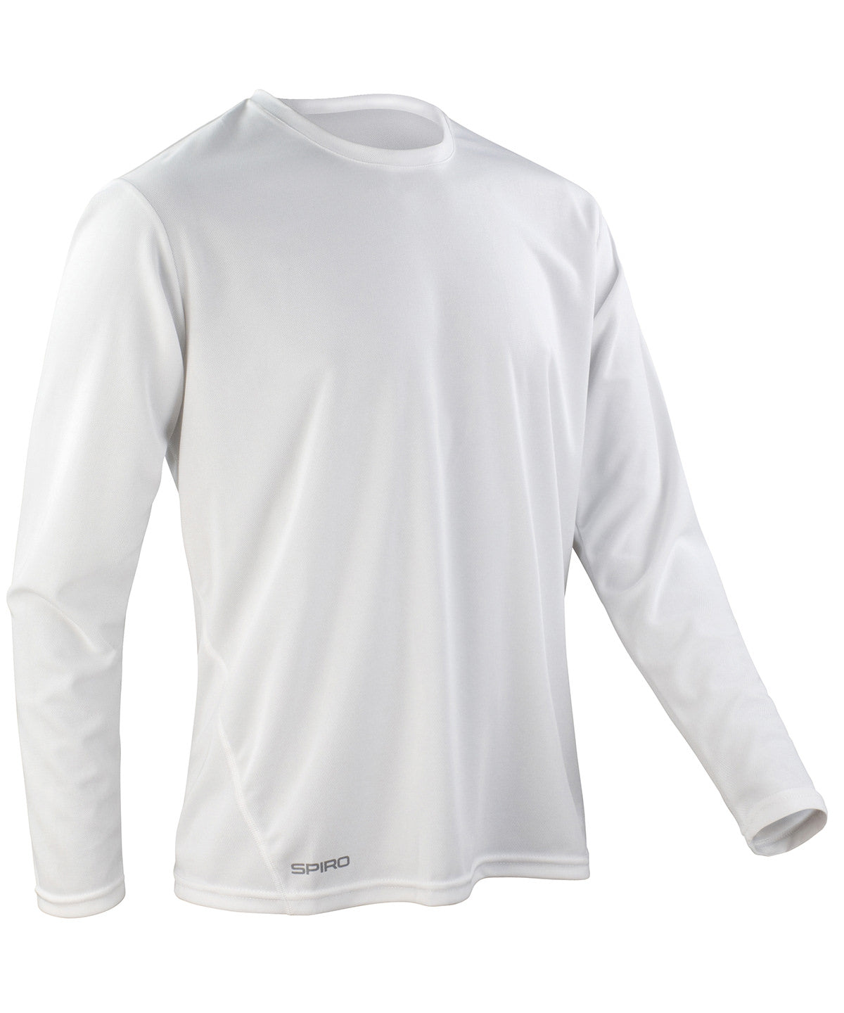 Spiro quick-dry long sleeve t-shirt | white