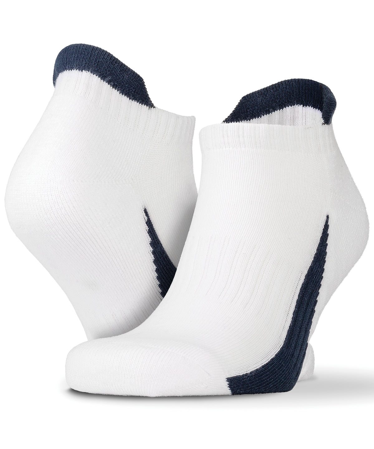 3-pack sports sneaker socks | White/Navy