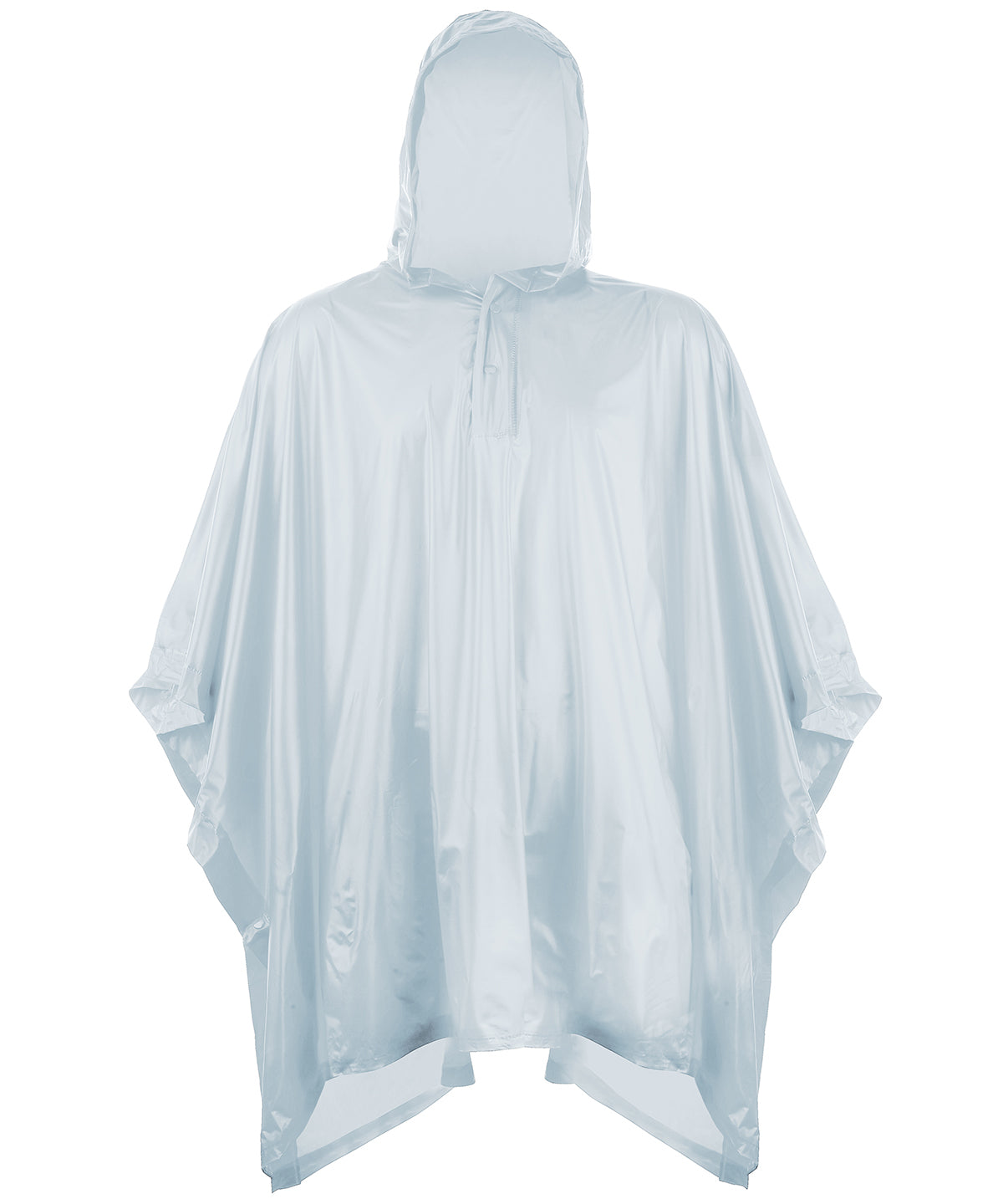 Kids plastic poncho | silver