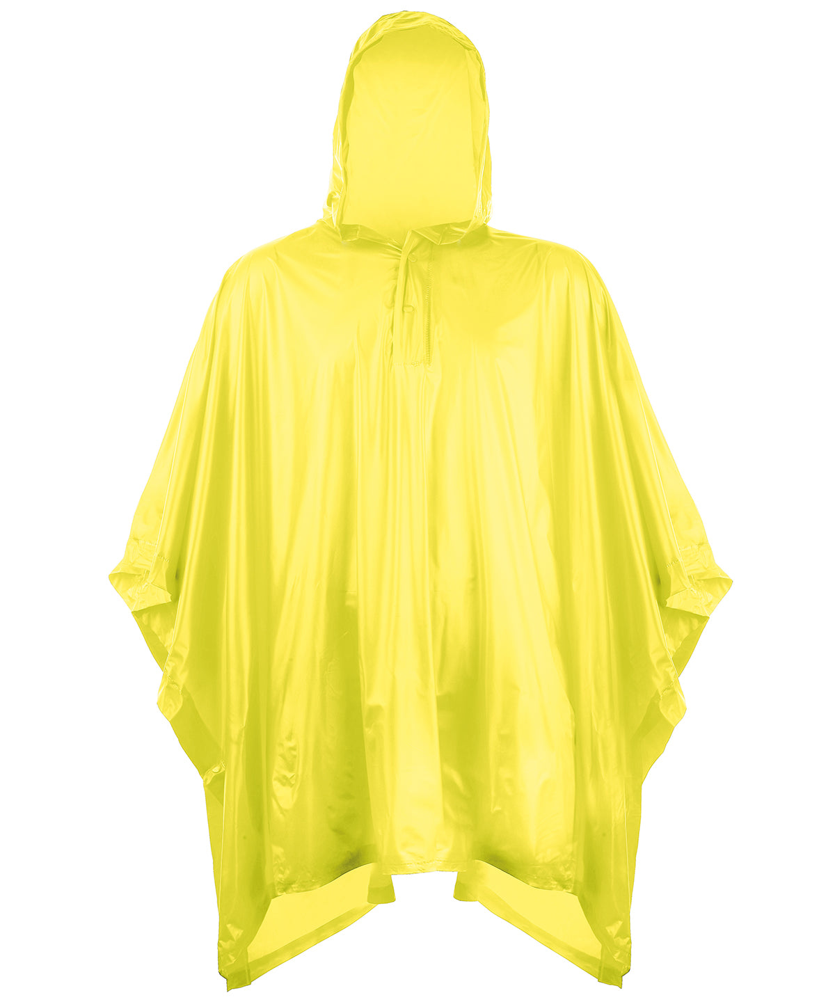 Kids plastic poncho | yellow