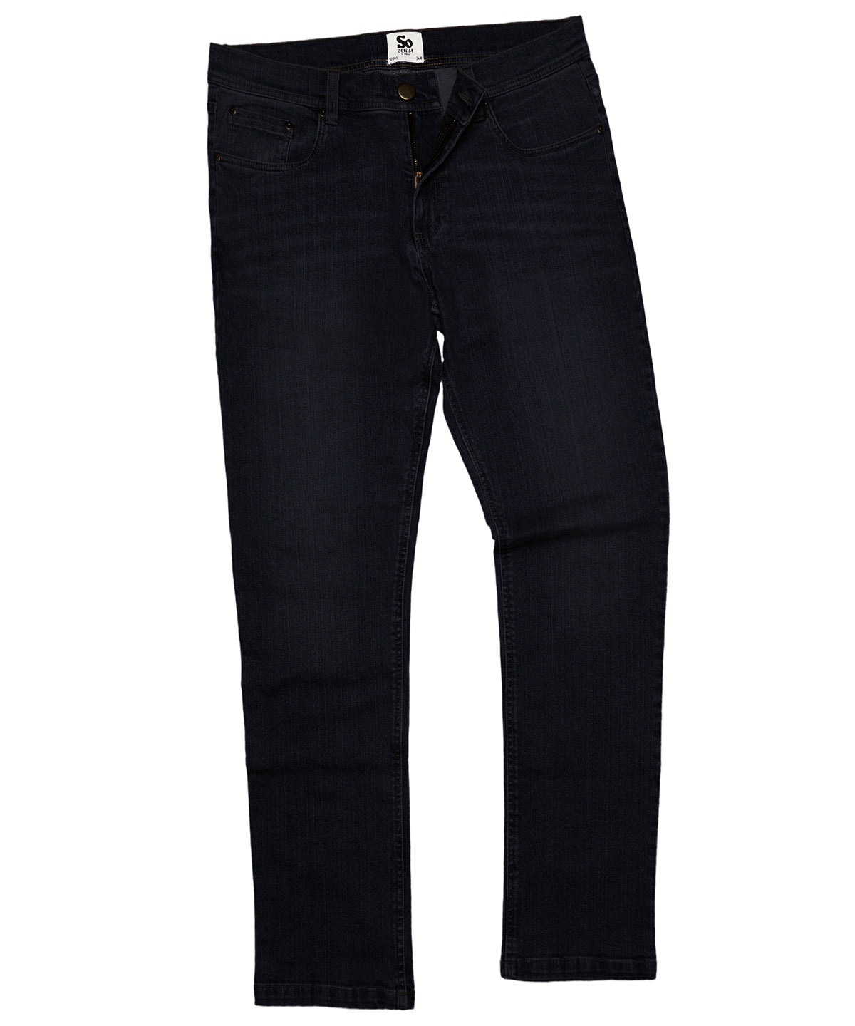 Leo straight jeans | black