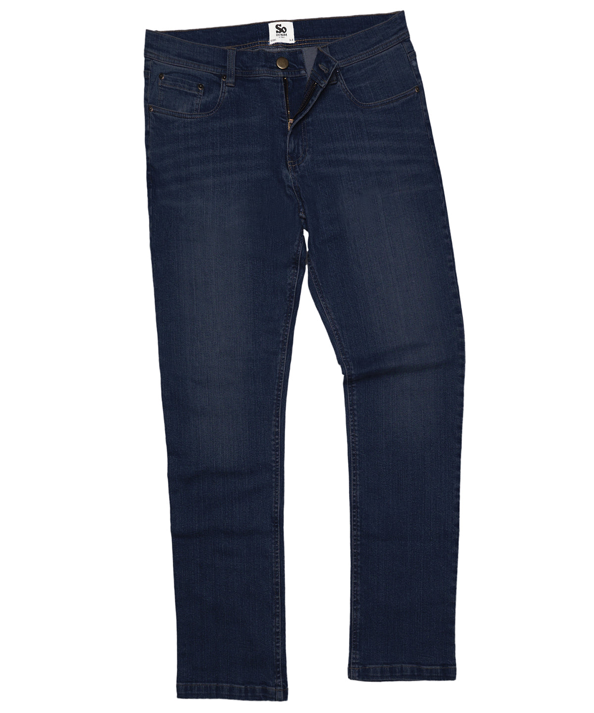 Leo straight jeans | dark blue wash