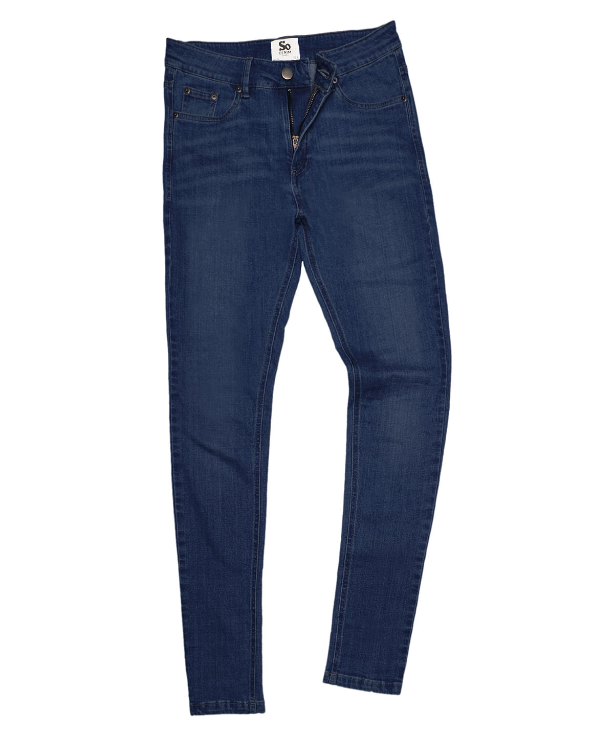Womens Lara skinny jeans | dark blue wash