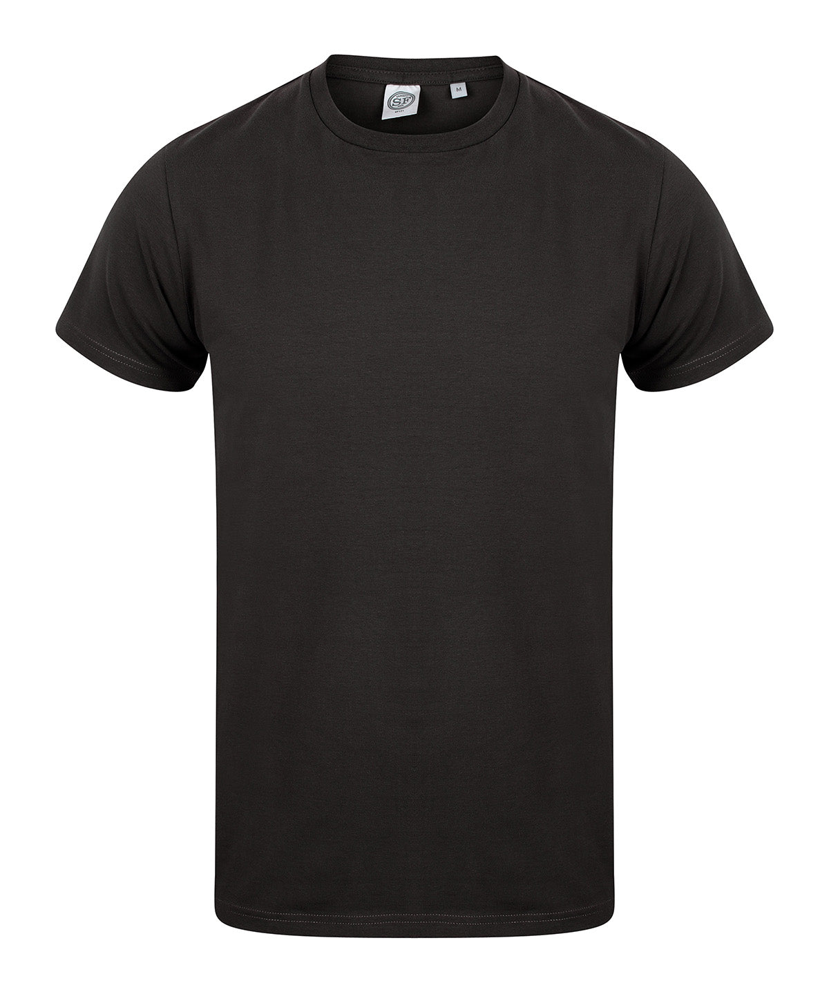 Mens feel good stretch t-shirt | Black