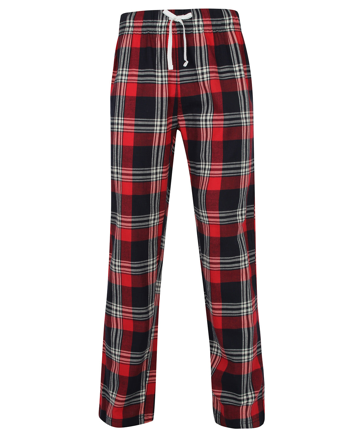 Tartan lounge pants | red/navy check