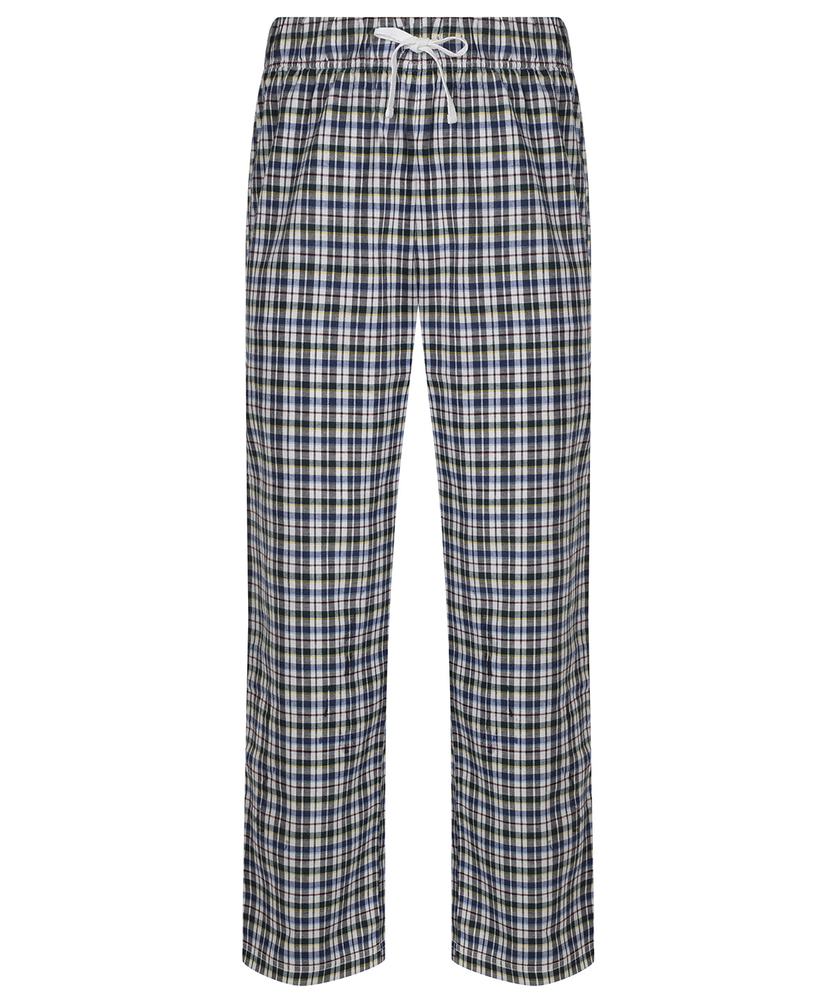 Tartan lounge pants | white/multi check