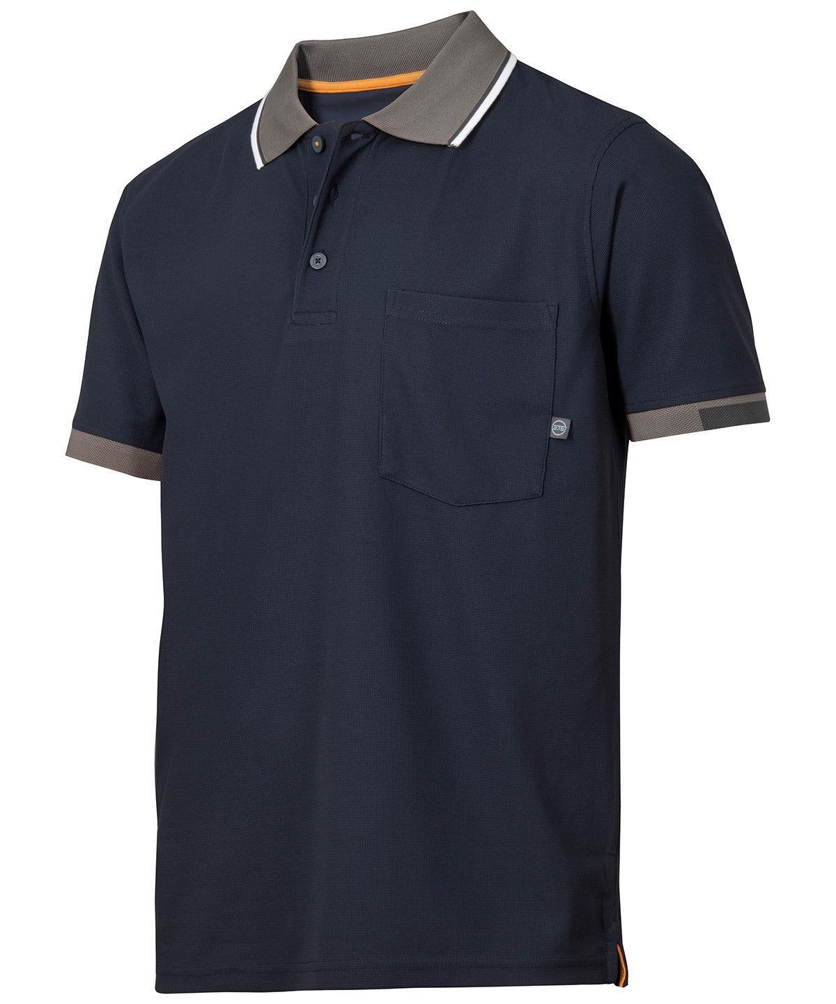 AllroundWork 375® Tech short sleeve polo shirt (2724) | Navy