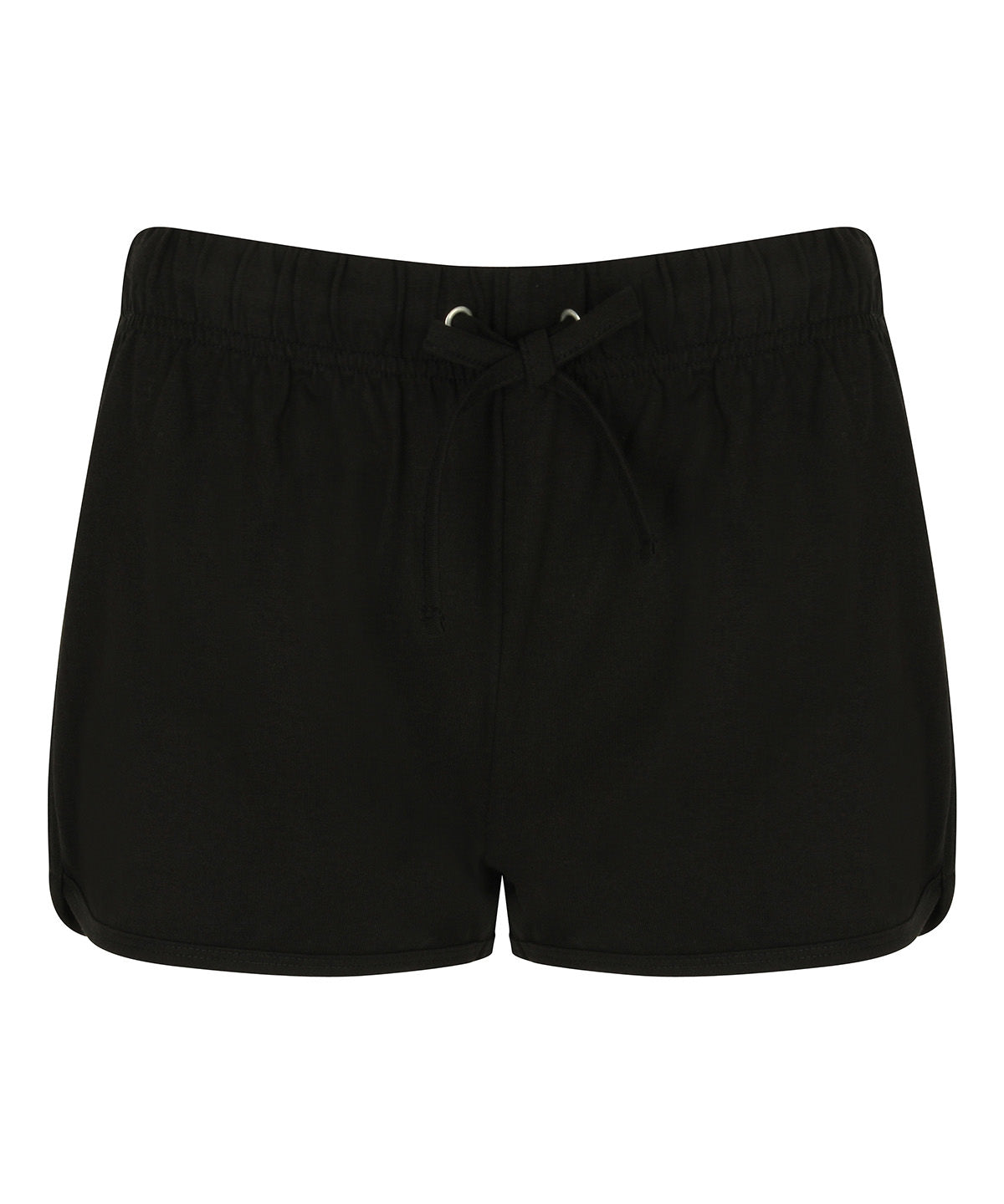 Womens retro shorts | black/black
