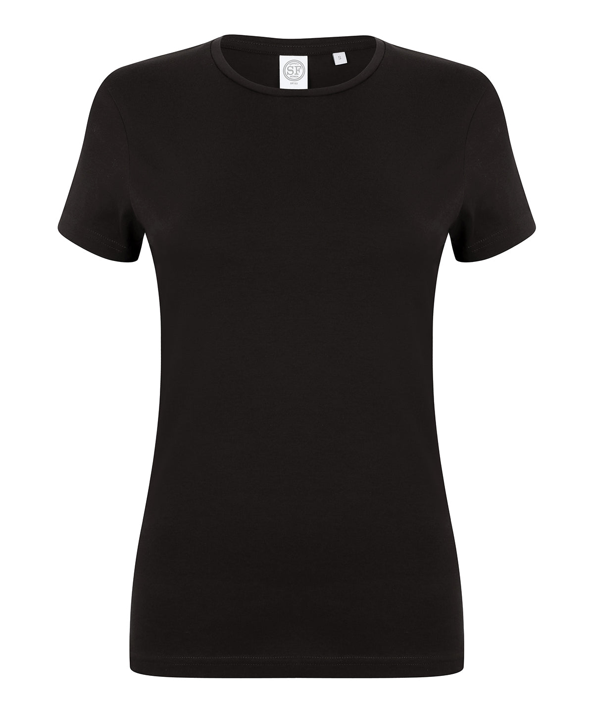 Feel good womens stretch t-shirt | Black