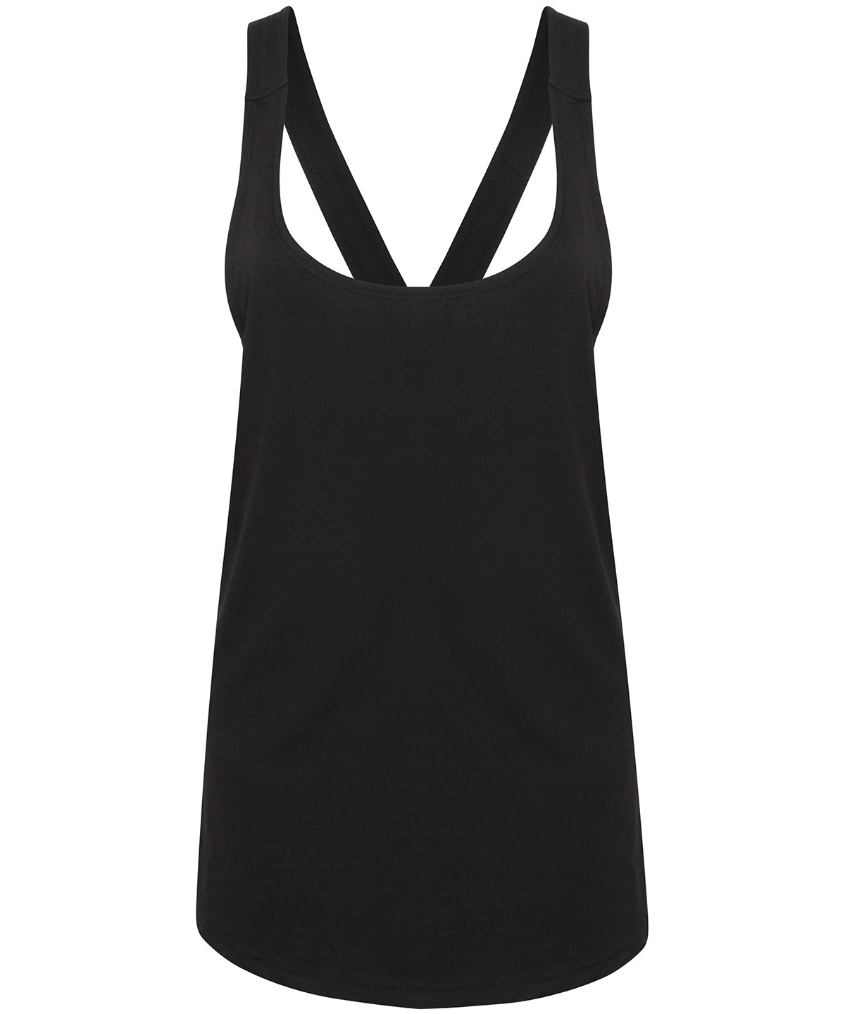 Womens fashion workout vest | Black