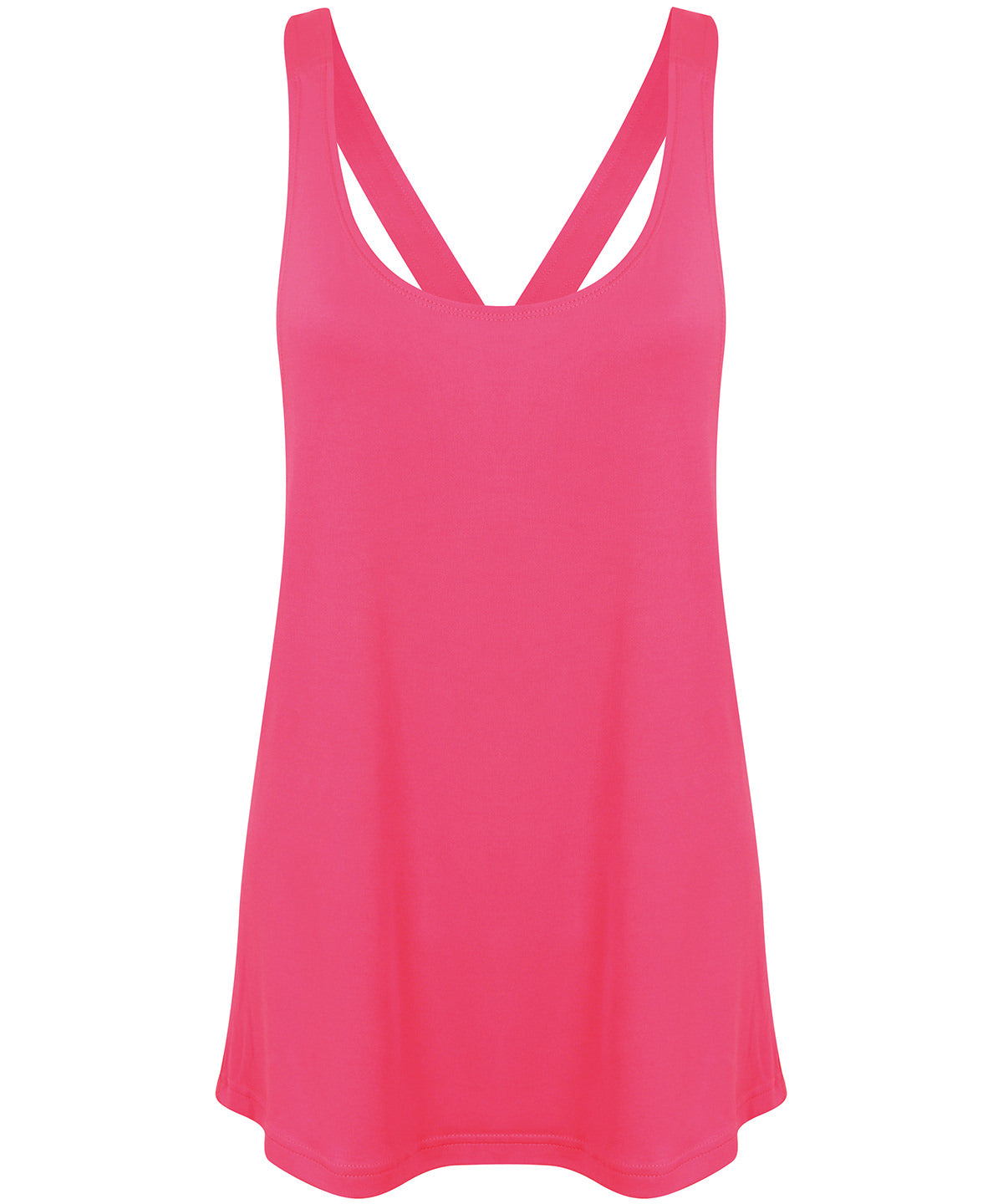 Womens fashion workout vest | neon pink